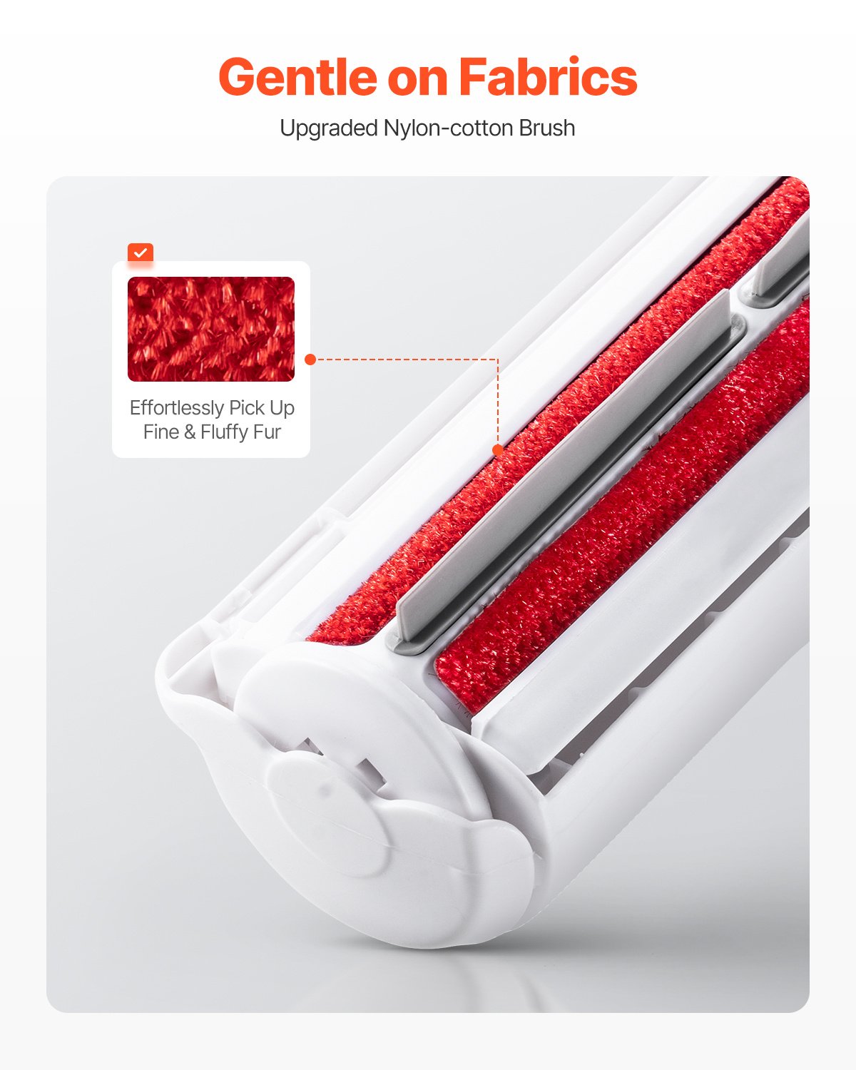 Pet Hair Remover Roller Reusable Dual-sided Lint Roller For Furniture Clothes - Image 2